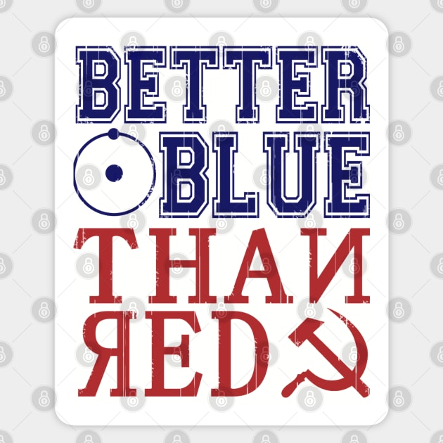 Dr. Manhattan slogan Sticker by cunningmunki